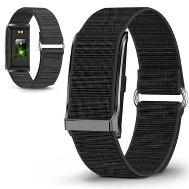 Yanmis Santé Fitness Tracker, Portable Smart Bracelet pour Hommes Femmes, 127 Modes de Sport, Moniteur de Sommeil, 10M étanche à l'eau, Rappel D'appel, Réveil, Contrôle Photo (Black)