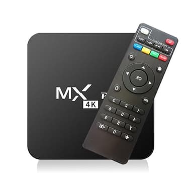 Décodeur Android TV Refresh, 2 Go RAM + 32 Go ROM, Décodeur 4K, Mini Lecteur Multimédia Fluide