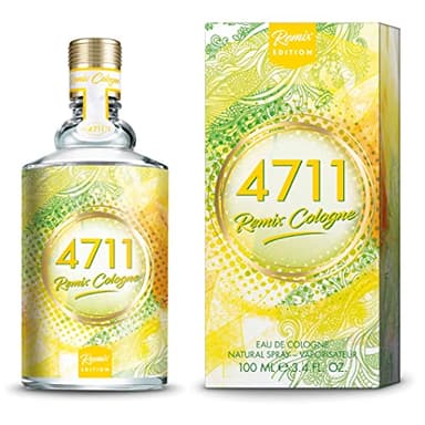 Remix Cologne 4711® Citron - Urban Summer I Eau de Cologne - Fruitée - Pétillante - Sauvage - La fraîcheur estivale et vivante du citron revisitée ! I Vaporisateur 100 ml