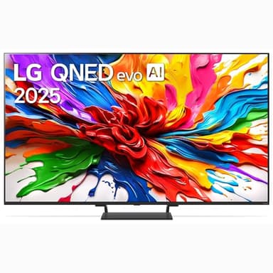 LG TV QNED Evo AI 2025 | 65QNED93A | 65'' (164 cm) | MiniLED 144Hz| Processeur α8 AI 4K Gen2 |Dolby Vision & Atmos | Alexa