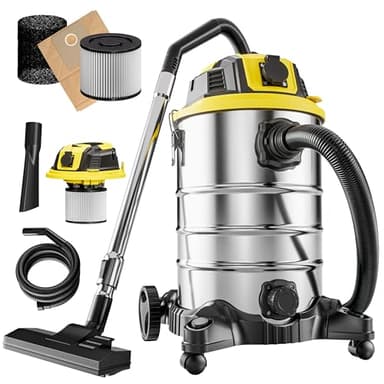 Monzana® Aspirateur Eau et poussière 30L avec Fonction soufflerie Aspirateur Multifonction 2200W