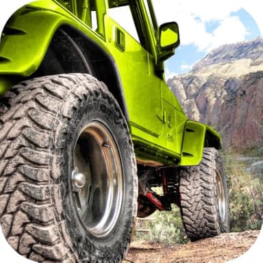 conduite tout-terrain jeep 4x4 course simulateur tout-terrain