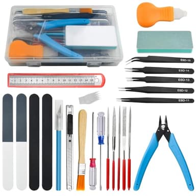 11PCS Outils pour Maquette Gundam, Outils Modélisme pour Construire 11PCS Outils pour Maquette Gundam, Outils Modélisme pour Construire